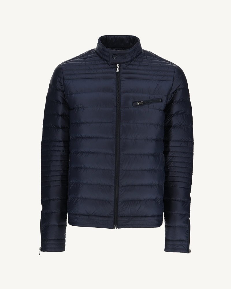 Navy JOTT David Men's Down Jackets | GUM-0324