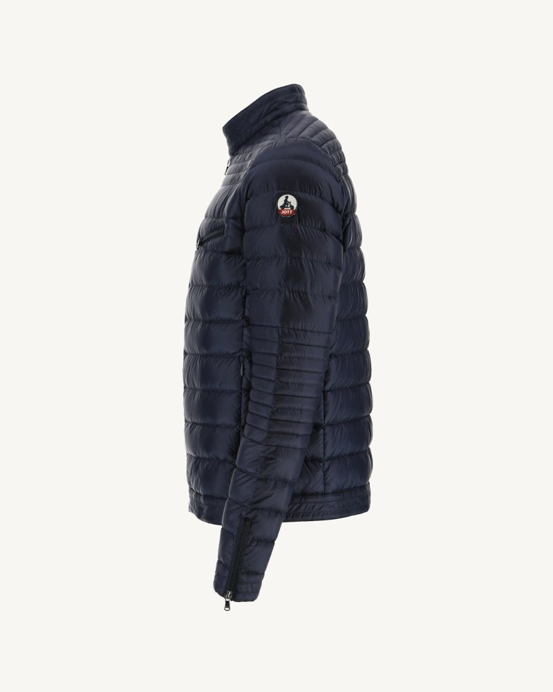 Navy JOTT David Men's Down Jackets | GUM-0324