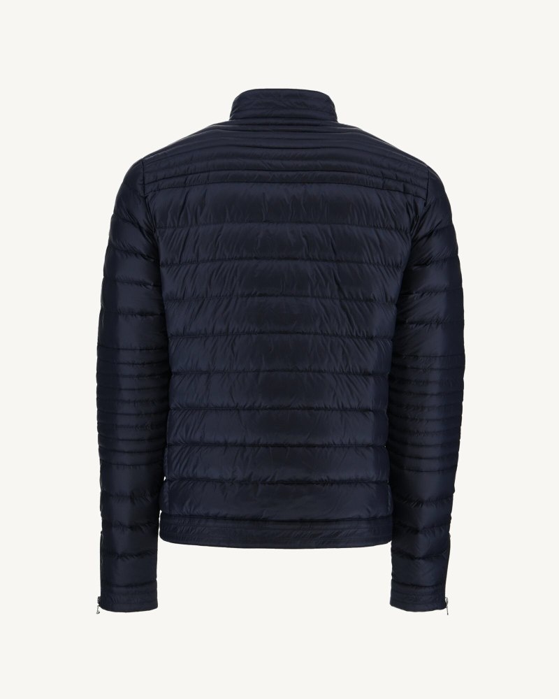 Navy JOTT David Men's Down Jackets | GUM-0324