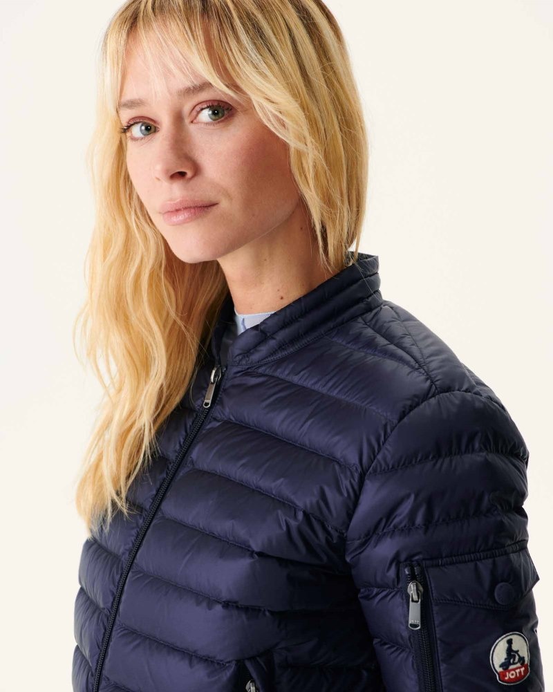 Navy JOTT Emmy Lightweight Women's Down Jackets | COS-2298