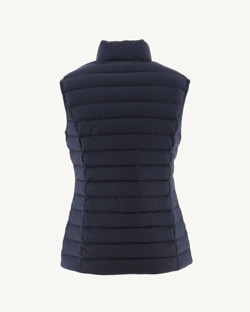 Navy JOTT Grenada Stretch Sleeveless Women's Down Jackets | YUP-6045