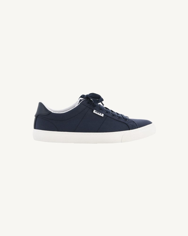 Navy JOTT Horizon Canvas Men's Trainers | ZNE-6296