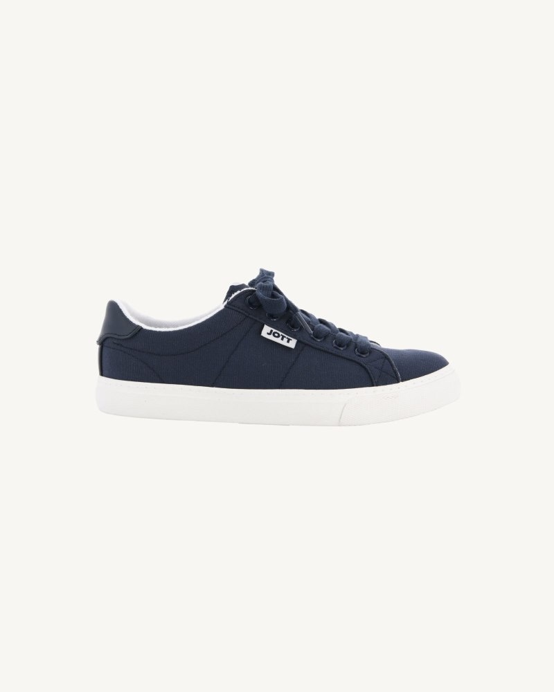 Navy JOTT Horizon W Canvas Women's Trainers | XLO-7092