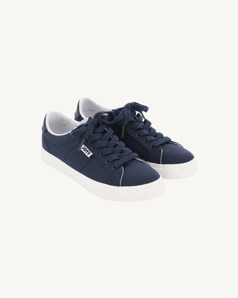 Navy JOTT Horizon W Canvas Women\'s Trainers | XLO-7092