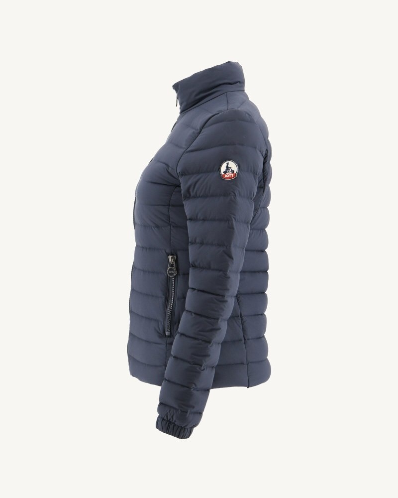 Navy JOTT Jade Lightweight Women's Padded Jackets | MDU-2098