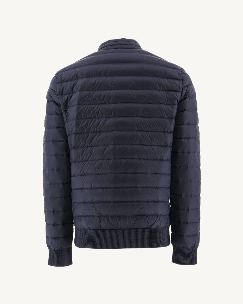 Navy JOTT Jordan Lightweight Men's Down Jackets | LIZ-6615