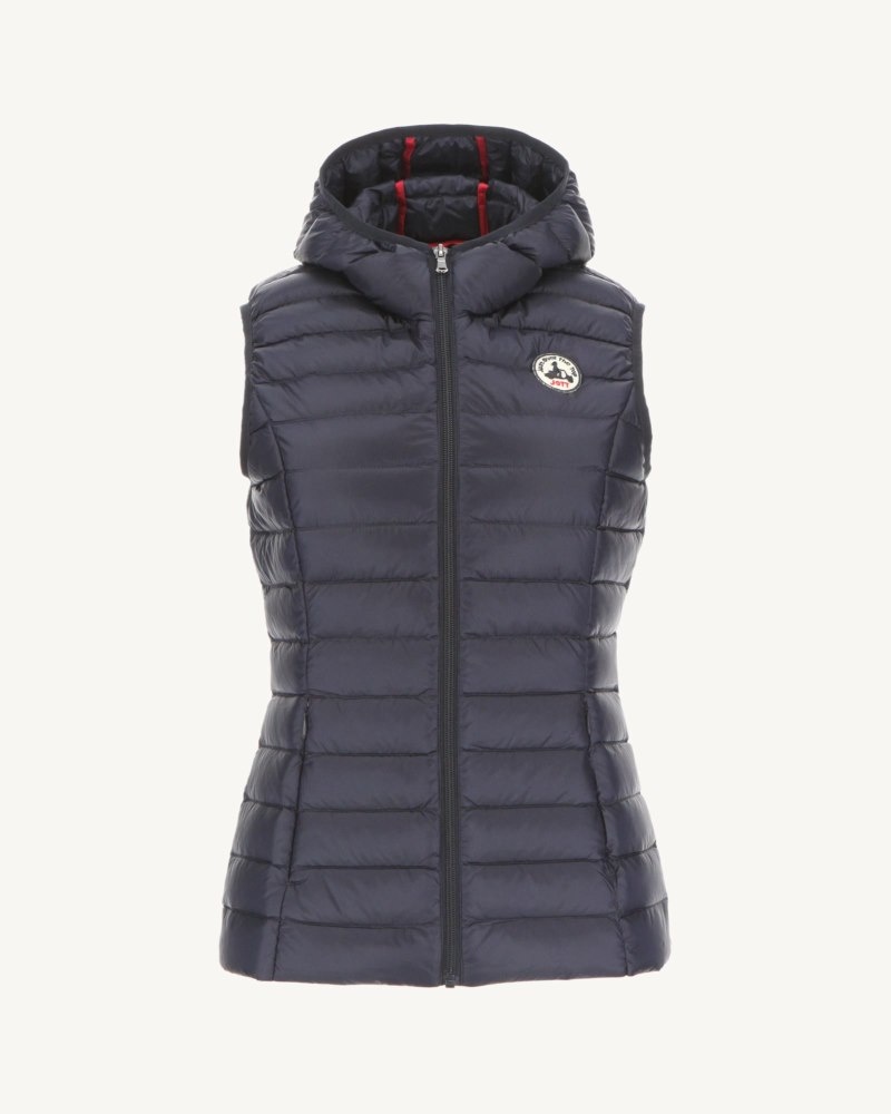 Navy JOTT Mali Light Sleeveless Women's Down Jackets | IVD-7791