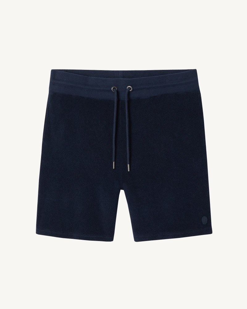 Navy JOTT Medellin Organic Cotton Men's Shorts | IFY-8629