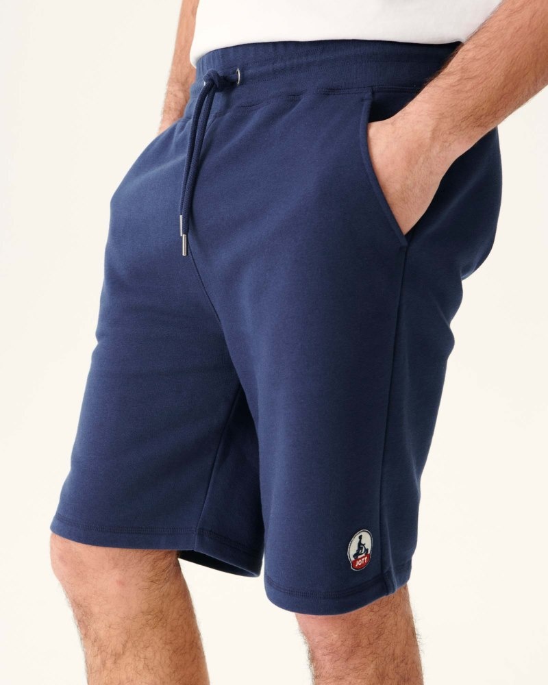 Navy JOTT Medellin Organic Cotton Men's Shorts | IFY-8629