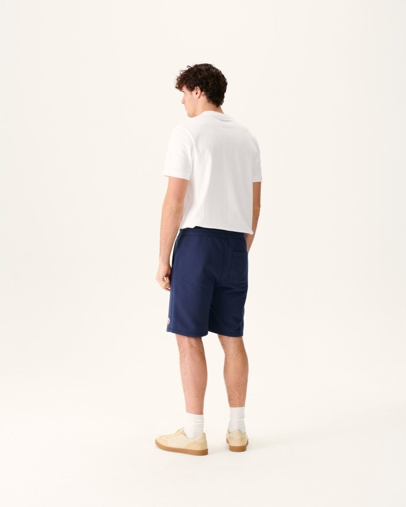 Navy JOTT Medellin Organic Cotton Men's Shorts | IFY-8629