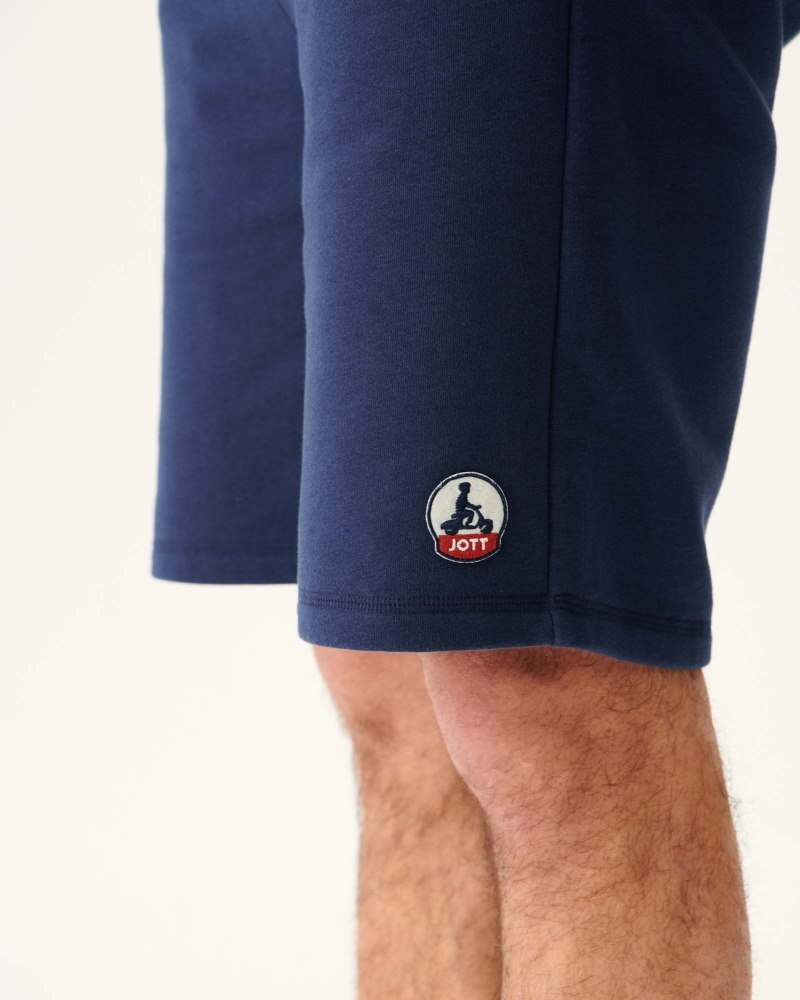 Navy JOTT Medellin Organic Cotton Men's Shorts | IFY-8629