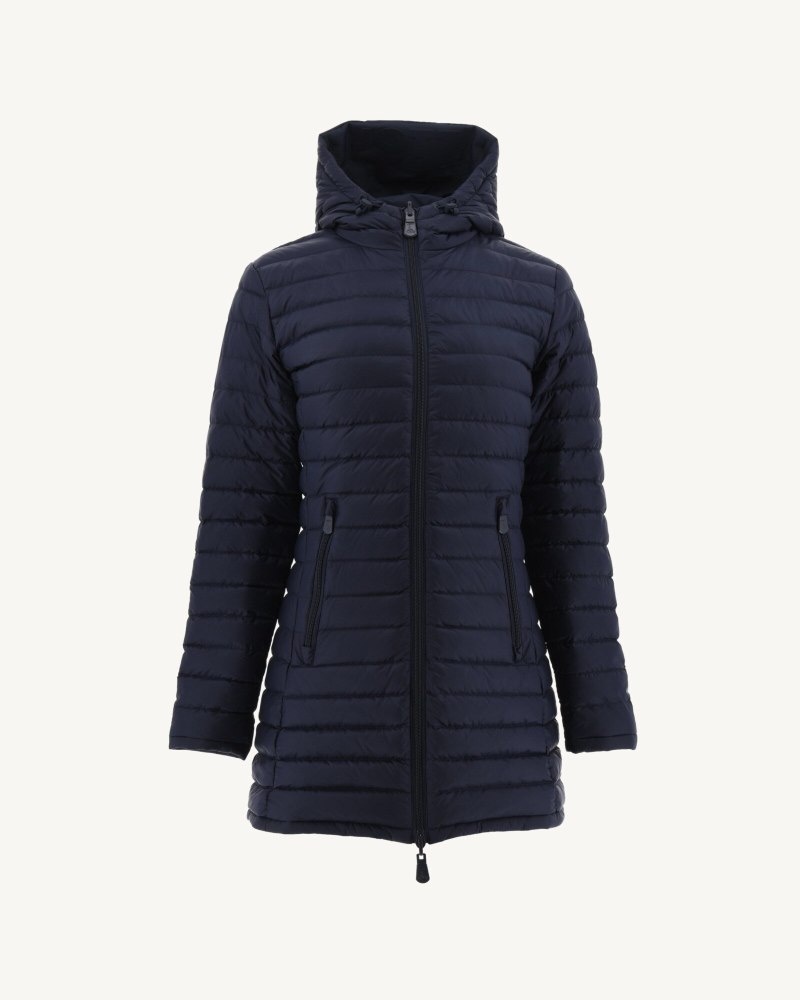 Navy JOTT Moscow Reversible Women's Down Jackets | URX-2186