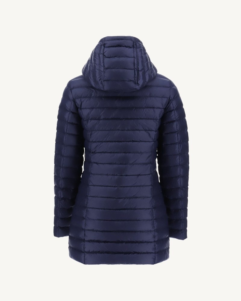 Navy JOTT Nour Mi-longue Women's Down Jackets | BDV-0169