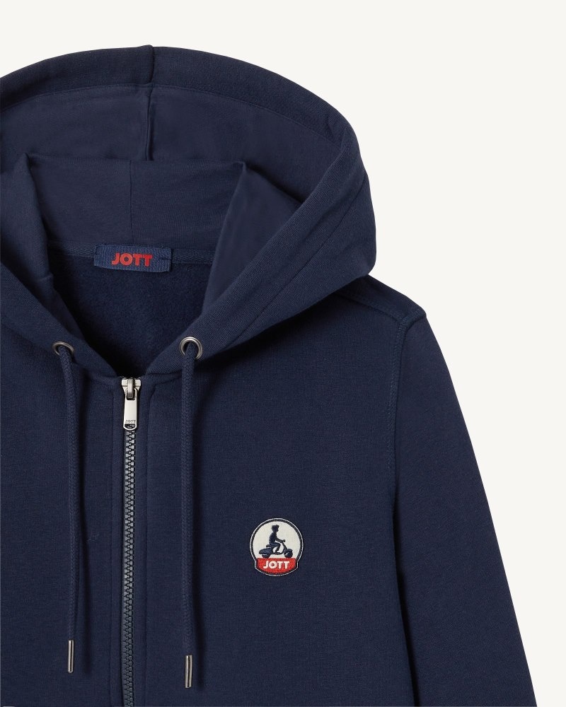 Navy JOTT Oaxaca Women's Hoodie | RZF-1353