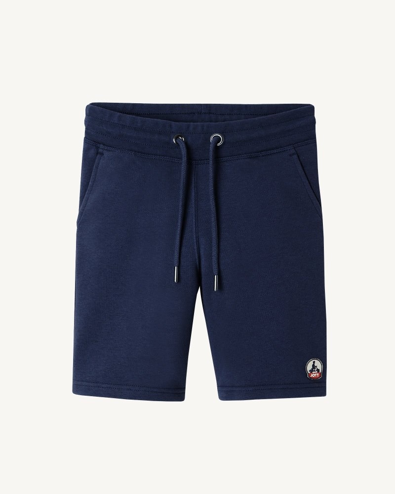 Navy JOTT Pereira Organic Cotton Kids\' Shorts | OAS-0338