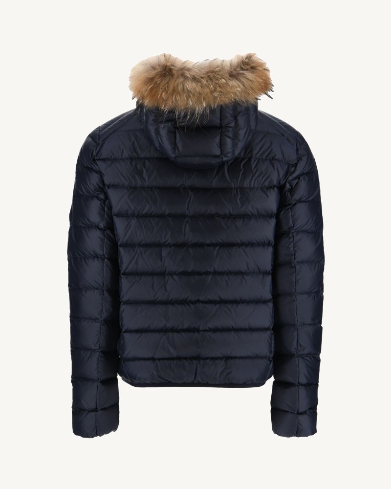 Navy JOTT Prestige Extreme Cold Men's Down Jackets | BMS-0276