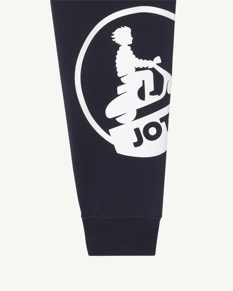 Navy JOTT Recycled Cotton Moledo Men's Jogger | JMD-0811