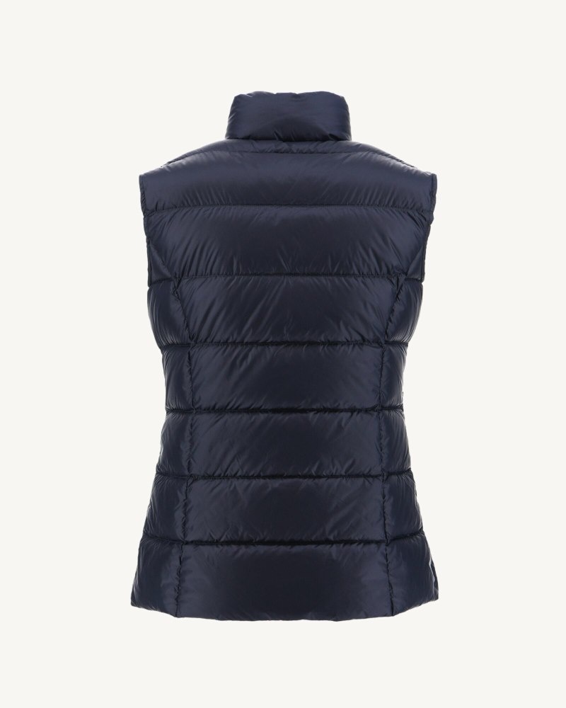 Navy JOTT Sab Grand Cold Sleeveless Women's Down Jackets | NXG-2271