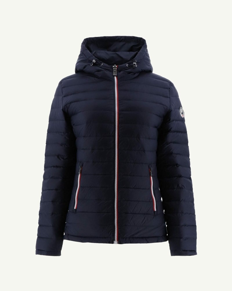 Navy JOTT Seoul Reversible Women's Down Jackets | RUL-1726