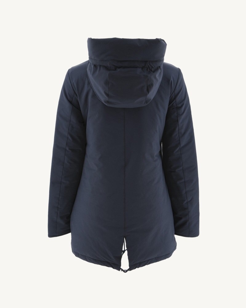 Navy JOTT Siberian Hooded Women's Puffer Jackets | MOY-6036