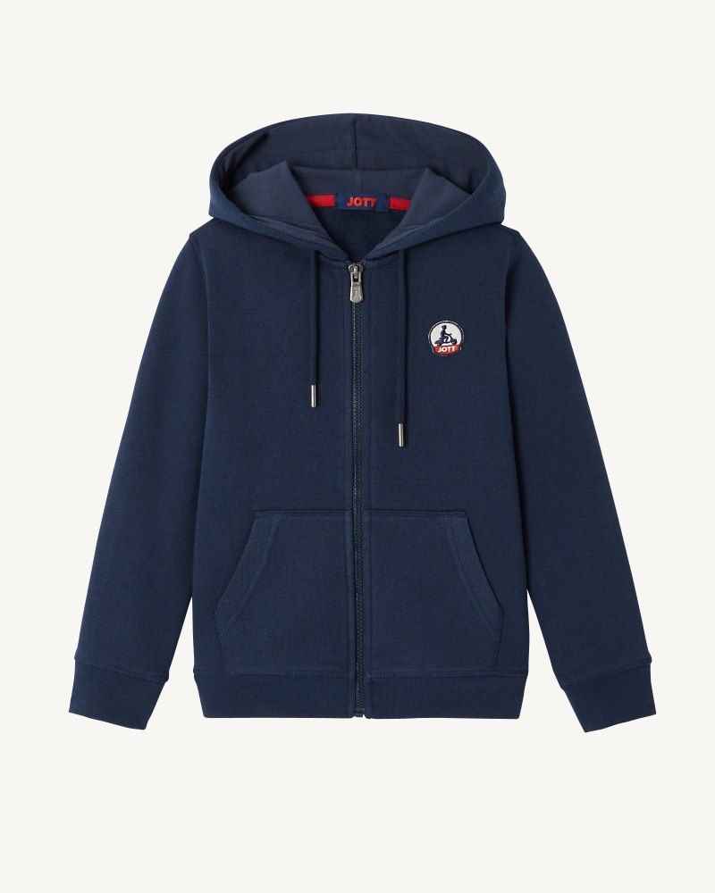 Navy JOTT Tijuana Kids' Hoodie | WVD-7044