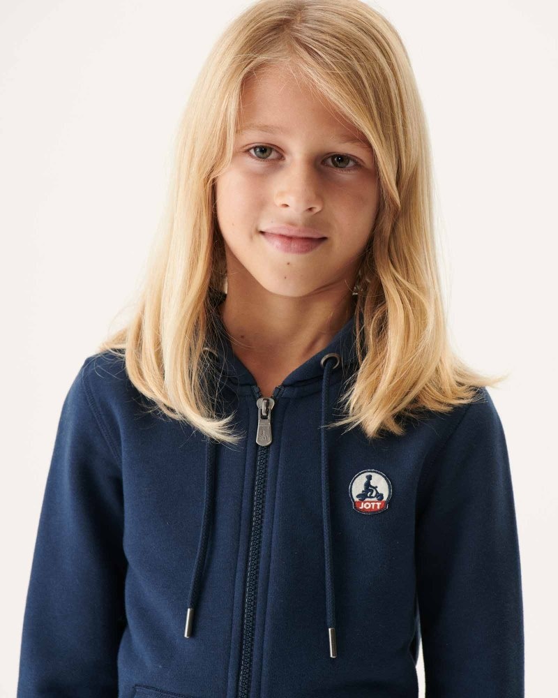 Navy JOTT Tijuana Kids' Hoodie | WVD-7044