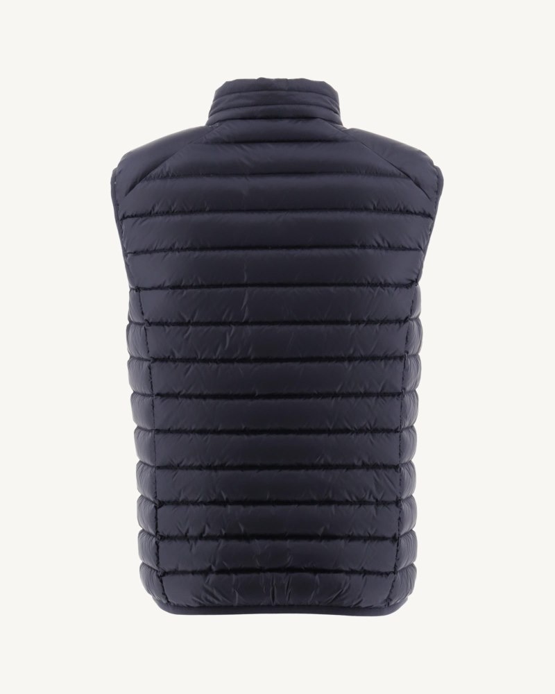 Navy JOTT Tom Sleeveless Men's Down Jackets | OBC-7116