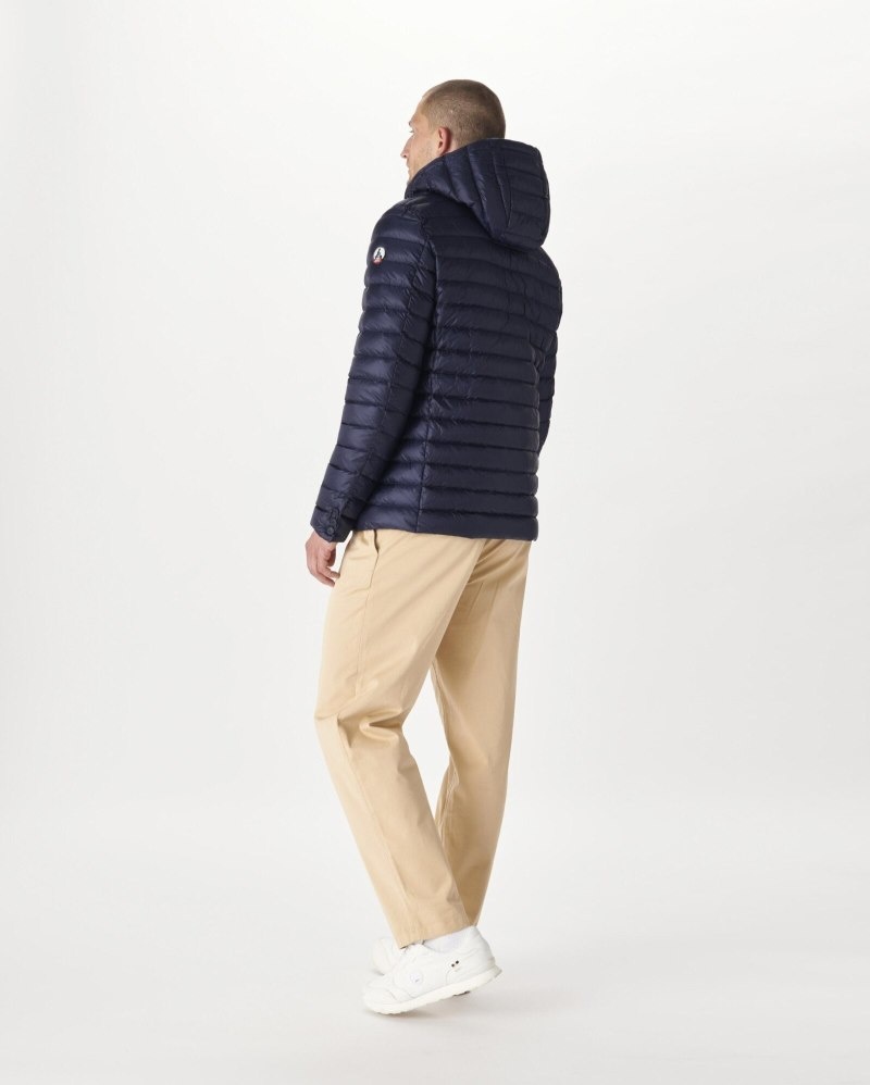 Navy JOTT Valentin Men's Padded Jackets | XMM-1639