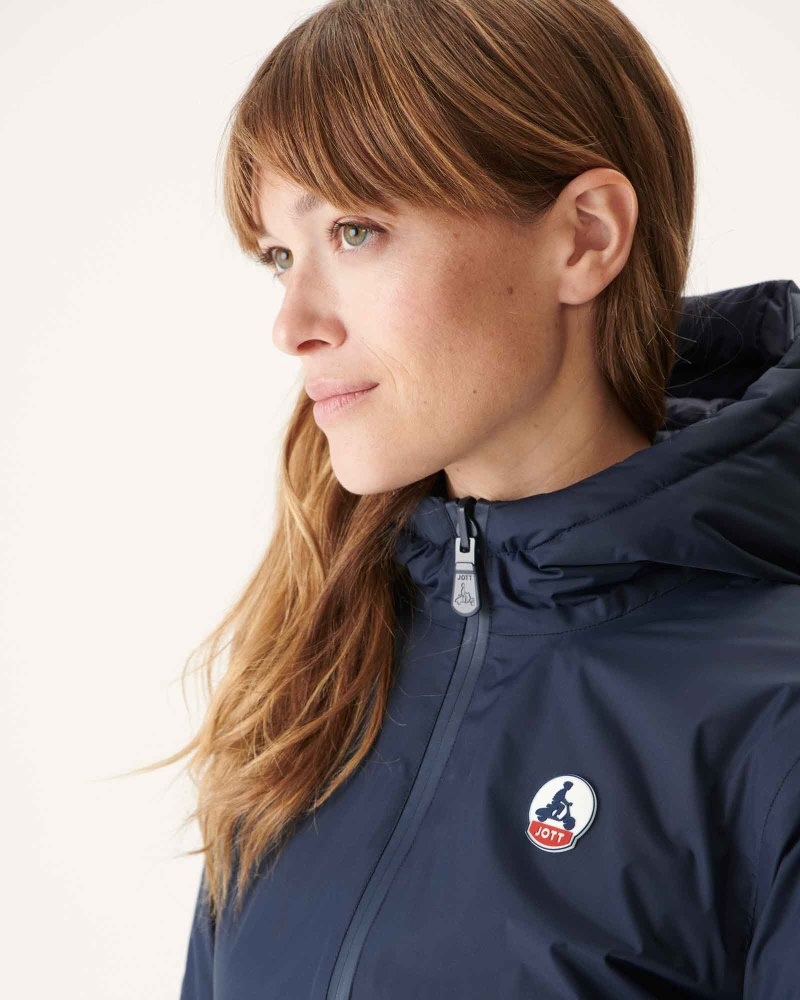 Navy JOTT Vienne Reversible Women's Down Jackets | GWD-0215