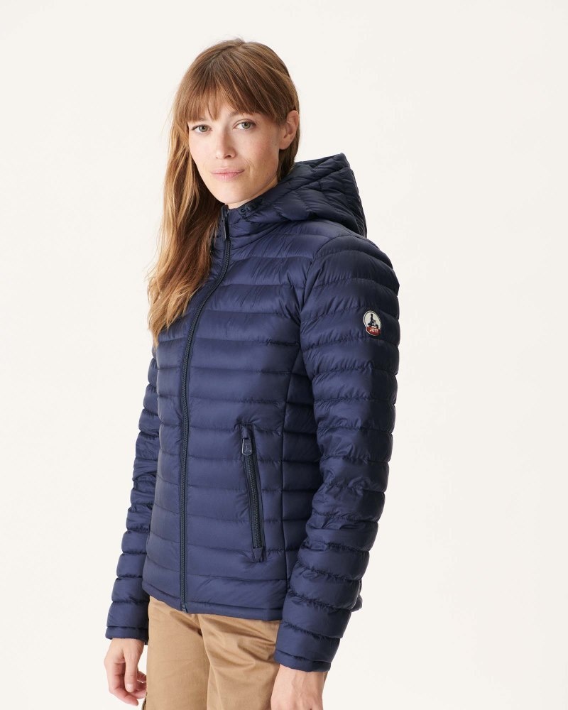 Navy JOTT Vienne Reversible Women's Down Jackets | GWD-0215