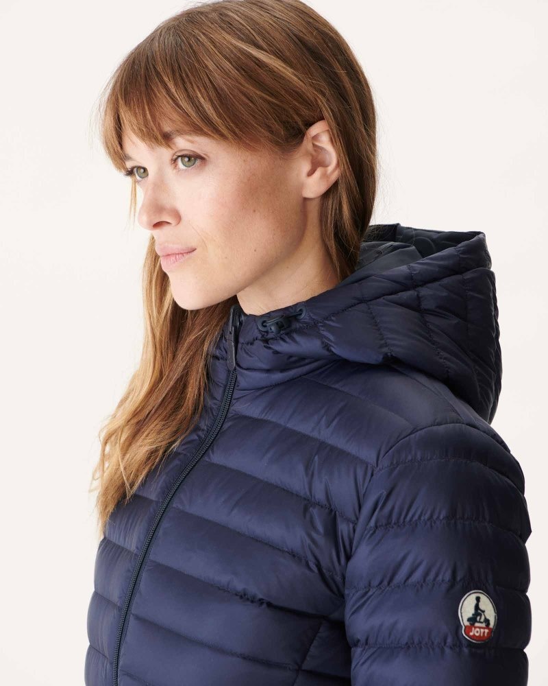 Navy JOTT Vienne Reversible Women's Down Jackets | GWD-0215