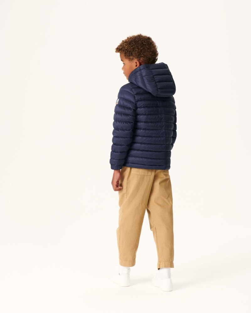 Navy JOTT Zurich Reversible Kids' Jackets | AYA-7387