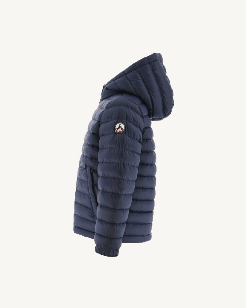 Navy JOTT Zurich Reversible Kids' Jackets | AYA-7387