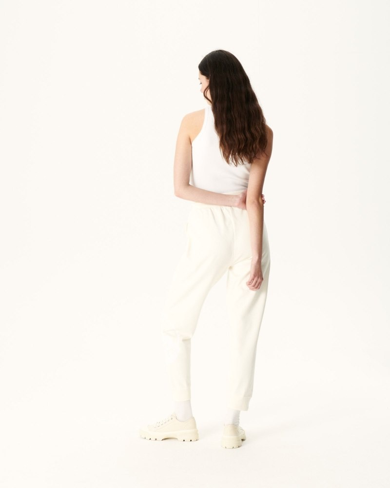 Off-white JOTT Organic Cotton Soledad Women's Jogger | NGB-7972