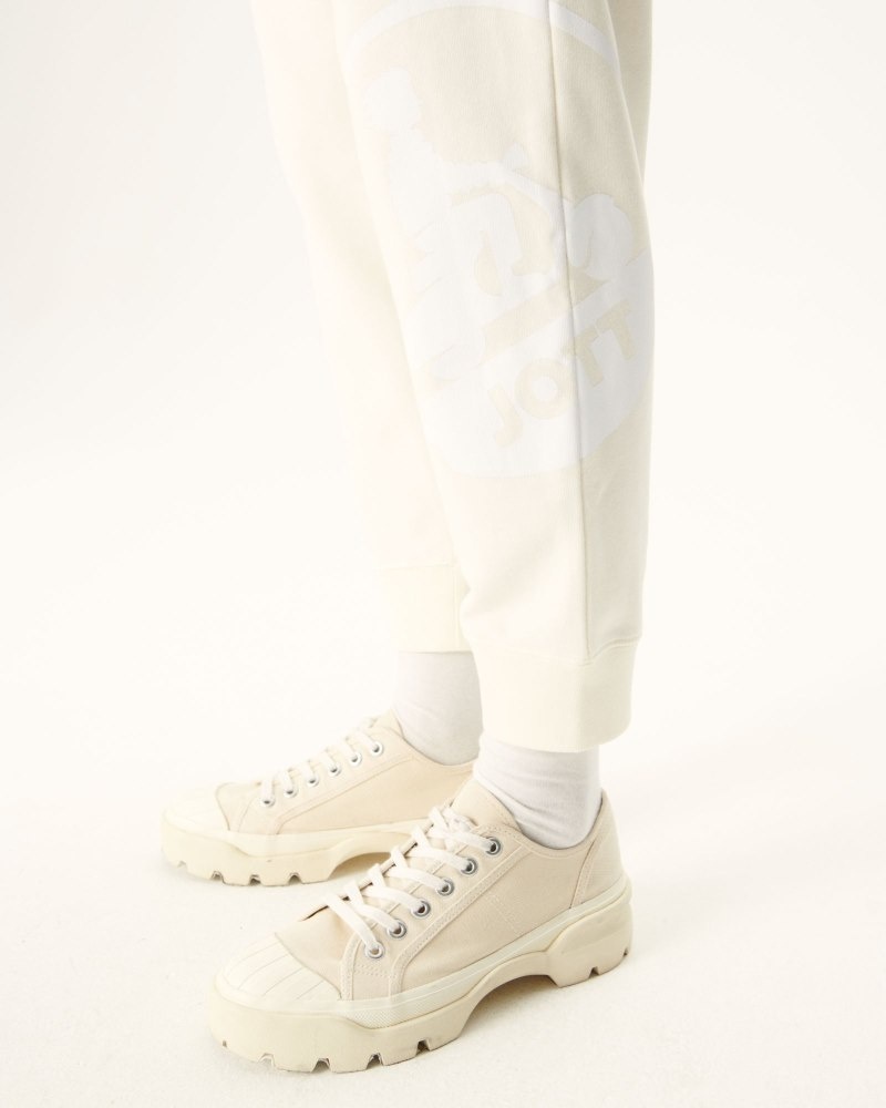 Off-white JOTT Organic Cotton Soledad Women's Jogger | NGB-7972