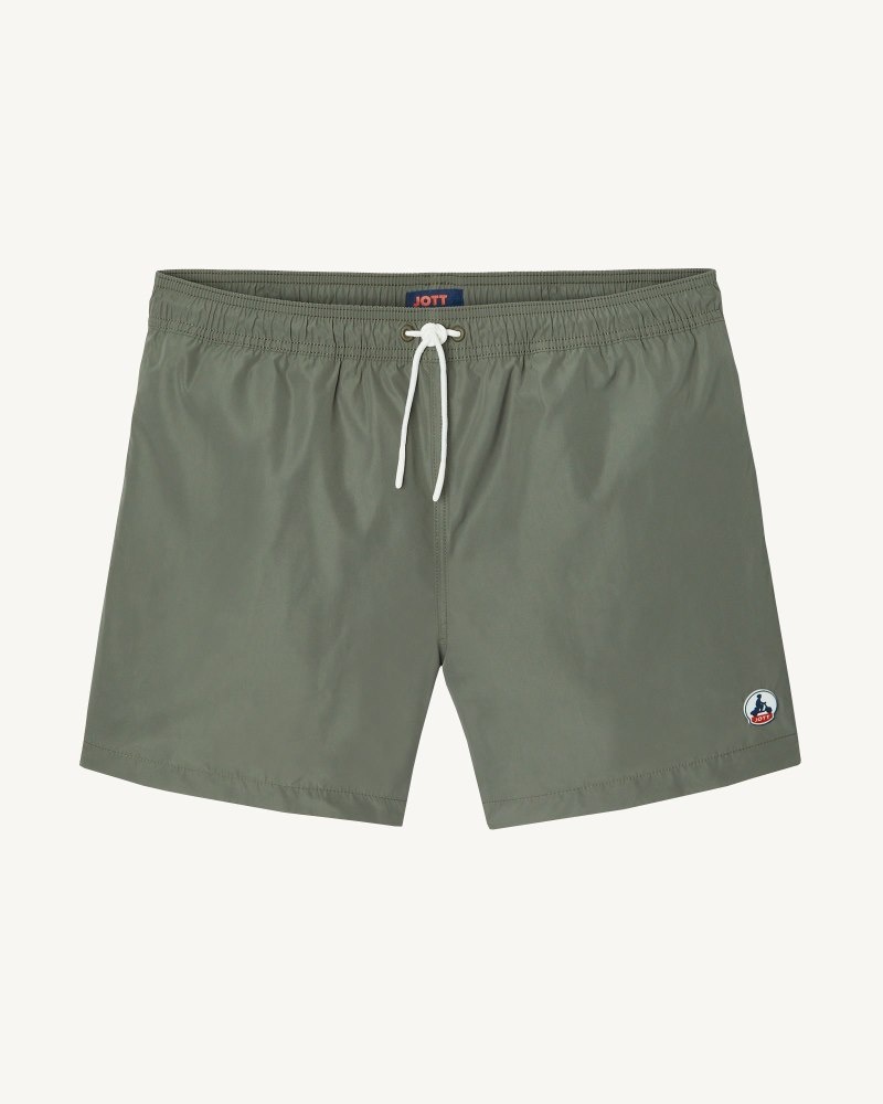 Olive JOTT Biarritz Men's Swim Shorts | KSM-0656