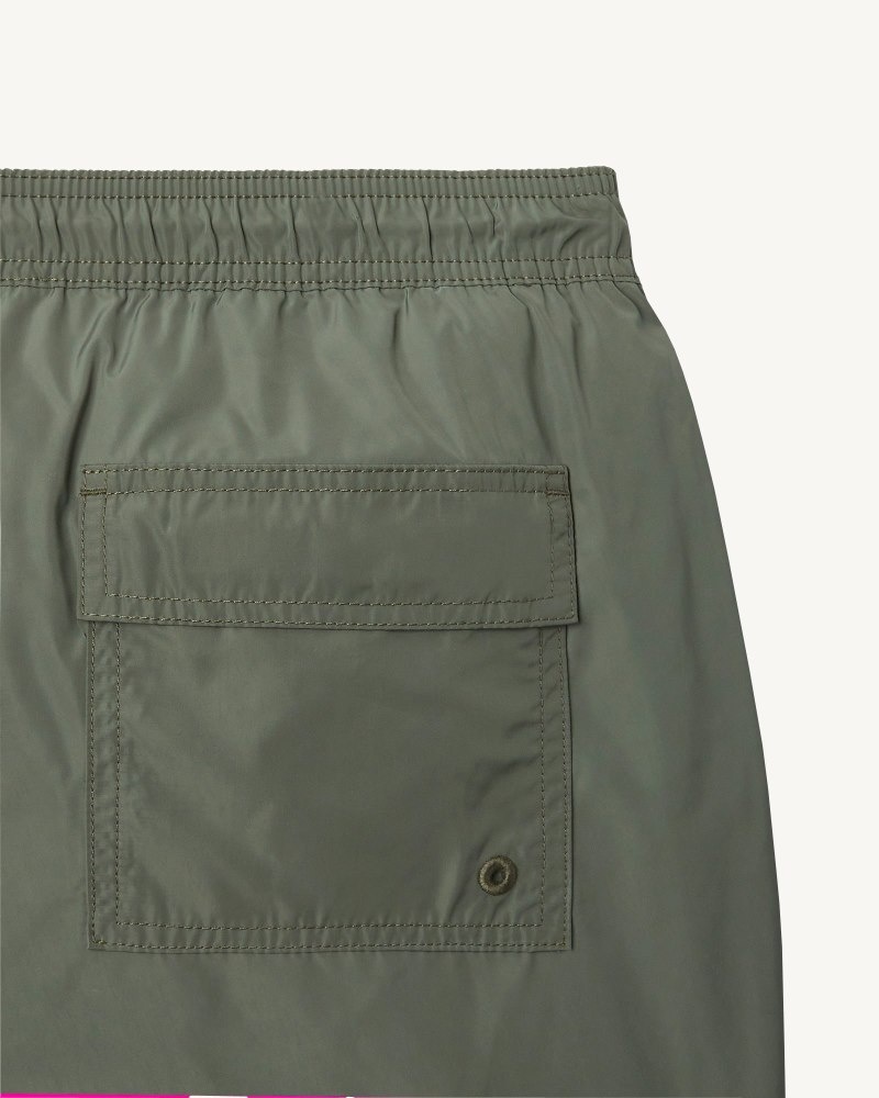 Olive JOTT Biarritz Men's Swim Shorts | KSM-0656