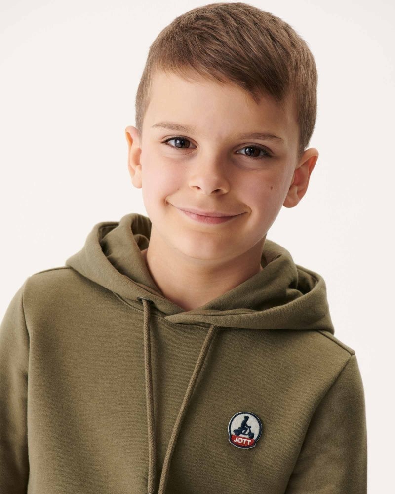 Olive JOTT Bilbao Kids' Hoodie | WPN-0888