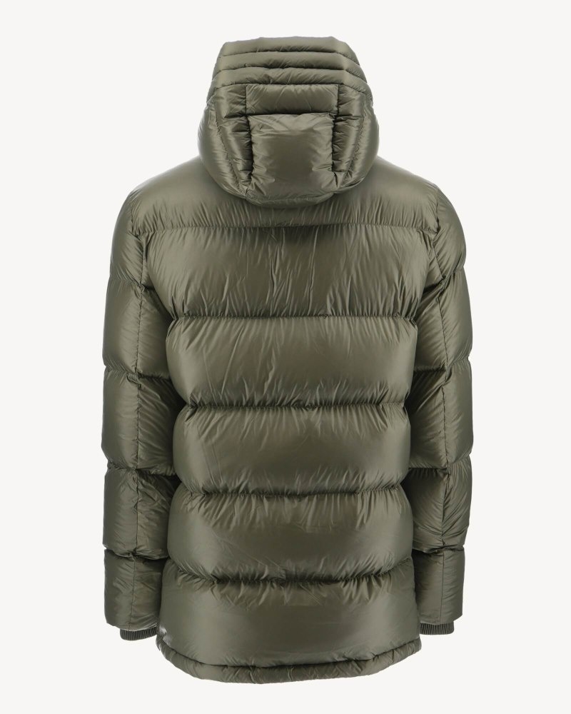 Olive JOTT Dakhla Great Cold Hooded Men's Down Jackets | BOO-5050