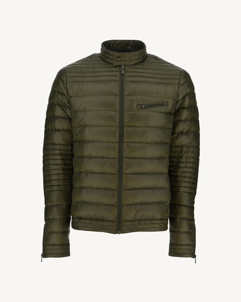 Olive JOTT David Men's Down Jackets | PRC-1956