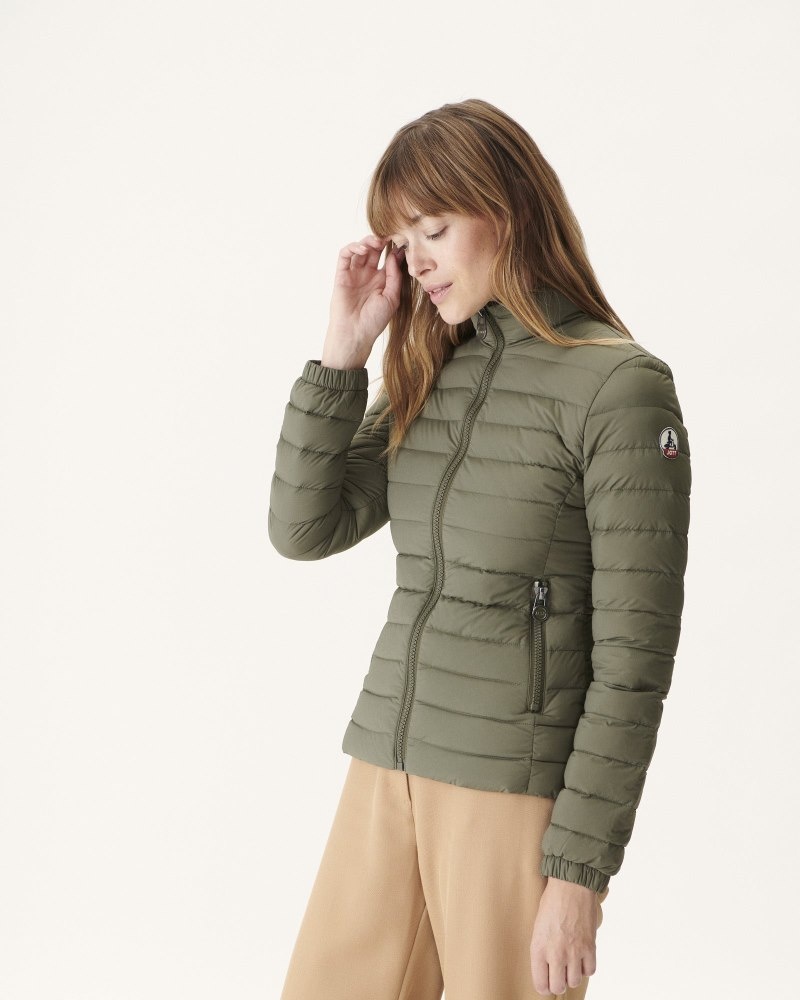 Olive JOTT Jade Lightweight Women\'s Down Jackets | PSJ-8097