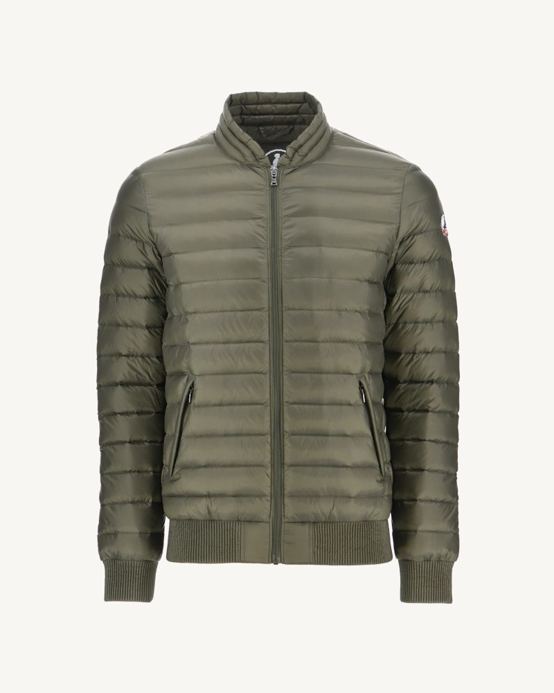 Olive JOTT Lightweight Jordan Men's Down Jackets | WMP-8109