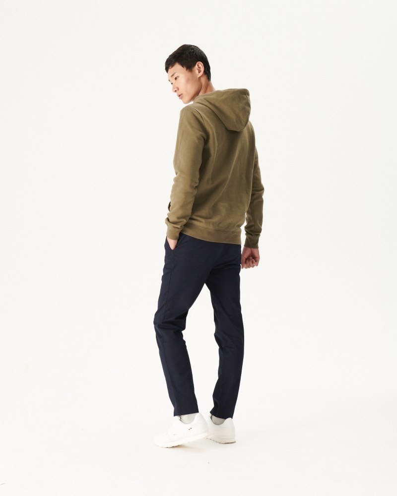 Olive JOTT Mataro Men's Hoodie | UHT-6653