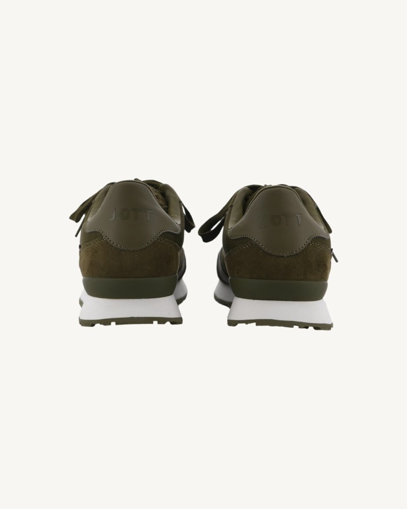 Olive JOTT Run Men's Sneakers | XAG-3214