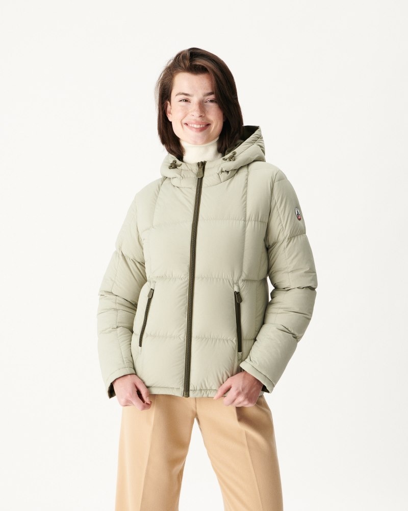 Olive JOTT Victoria Reversible Extreme Cold Women's Down Jackets | RGY-7483