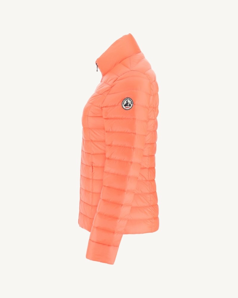 Orange JOTT Cha Light Women's Down Jackets | XWG-4901