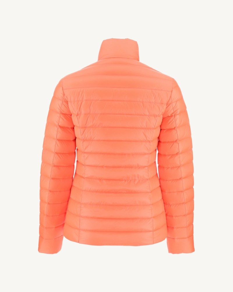 Orange JOTT Cha Light Women's Down Jackets | XWG-4901