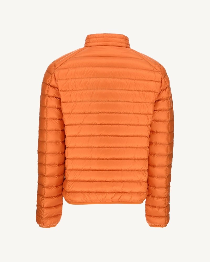 Orange JOTT Light Mat Men's Down Jackets | UDV-9850