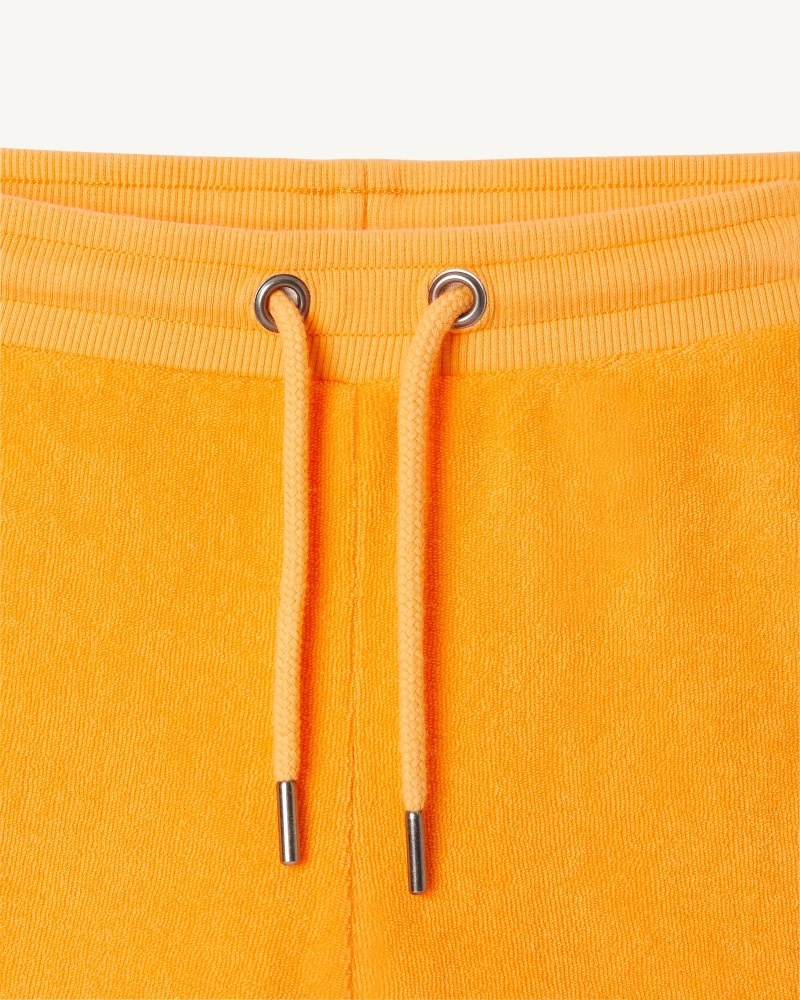 Orange JOTT Serra Cotton Terry Kids' Shorts | GVB-4783