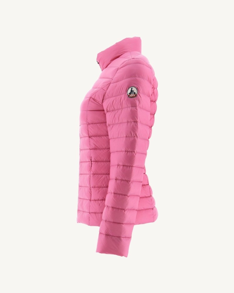 Pink JOTT Cha Light Women's Down Jackets | ZRX-0026